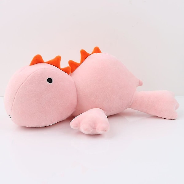 Dinosaur Weighted Plyschleksak Dinosaur Weighted Plysch Kastkudde Pink Triceratops 38CM