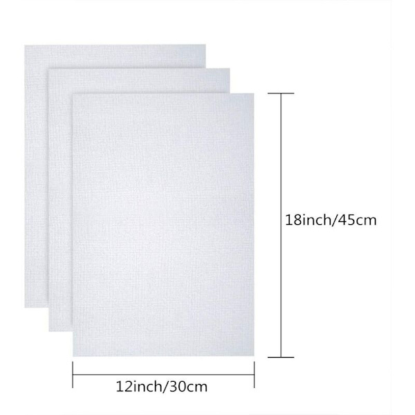 Broderisats, 100 färger Count Cross Stitch Kit, med jutepåsar Bamburamar Broderityg för korsstygnsbroderi