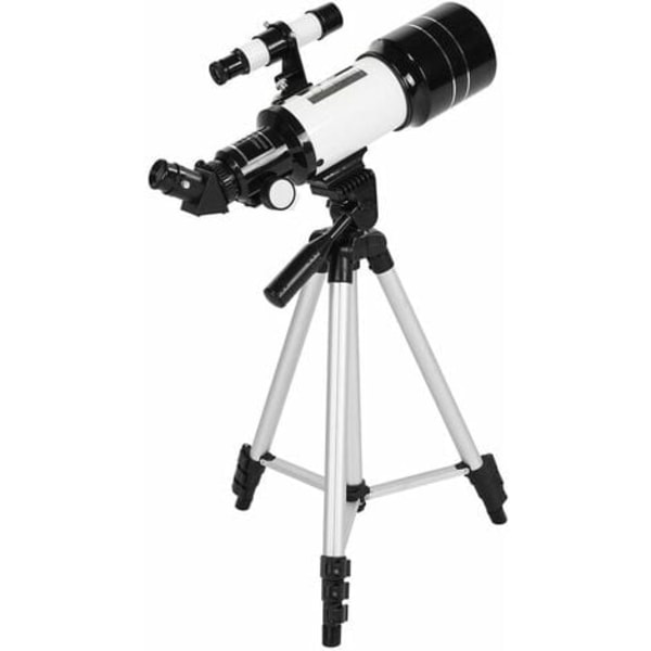 Modell 30070 høyeffekt monokulært 150X HD astronomisk teleskop, hvit - hvit
