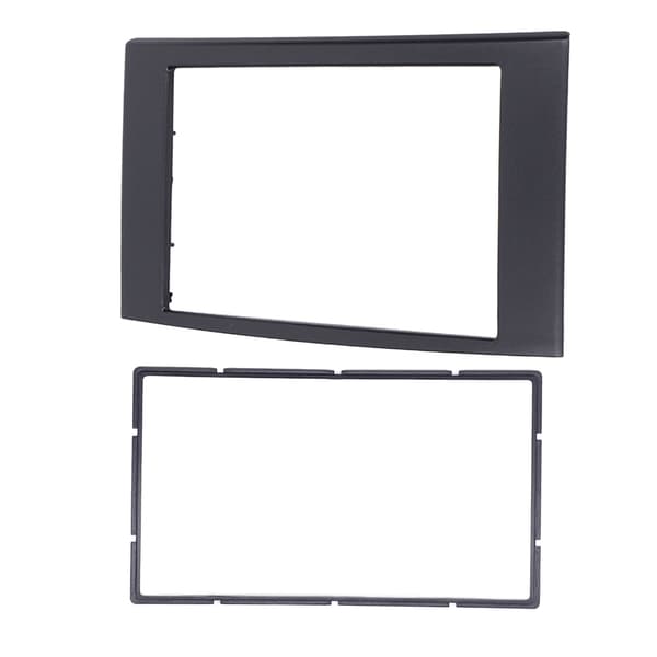 2 DIN Sort Bilradio Stereo Dashboard Monteringsramme Udskiftning til Mark X 2004-2009
