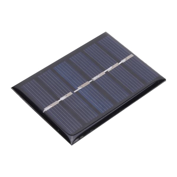 4 stk. 3V 0,3W Polycrystalline Silicon DIY Solcellepanel Lader med Kabel 65x48mm