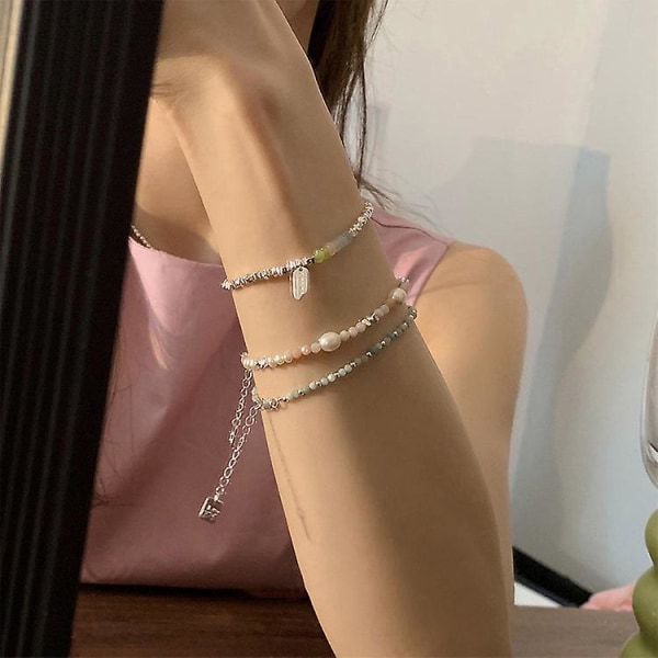 Armband Pearl Crystal Girls&#39; Modesmycken Ac3456 A20