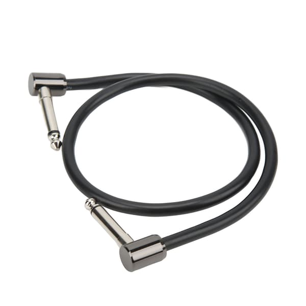 FC 20 Effektkabel Rätvinklig Kontakt Akustisk Gitarr Patch Pedal Sladd Ljudtillbehör 50CM