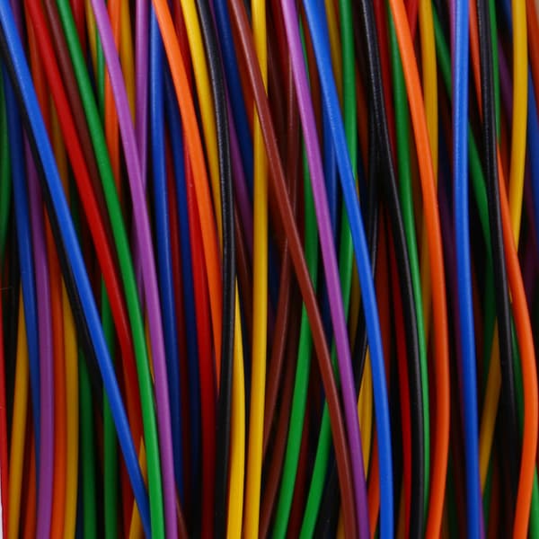 Fargerik 8-tråds isolasjonstestkabel