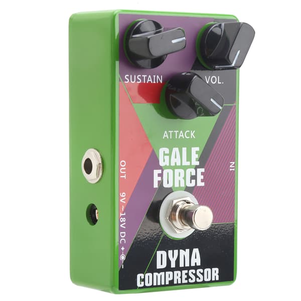 Elektrisk Guitar Kompressor Pedal True Bypass Kompression Effekt Enkelt Blok Enhed
