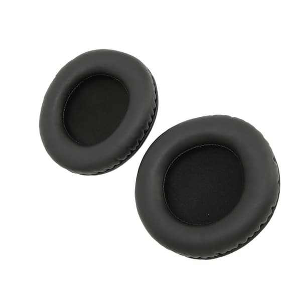 Universal 100mm Hodetelefon Øreputer Memory Foam Kunstlær Erstatningsdeksel