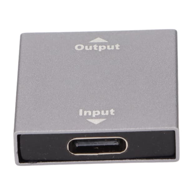 USB C Hub 2 i 1 Dobbeltport PD Hurtigopladeradapter til telefon, bærbar computer, tablet