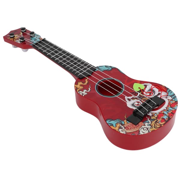 Leksaksukulele för barn, mini plastgitarr, musikinstrument, förskolebarnpresent