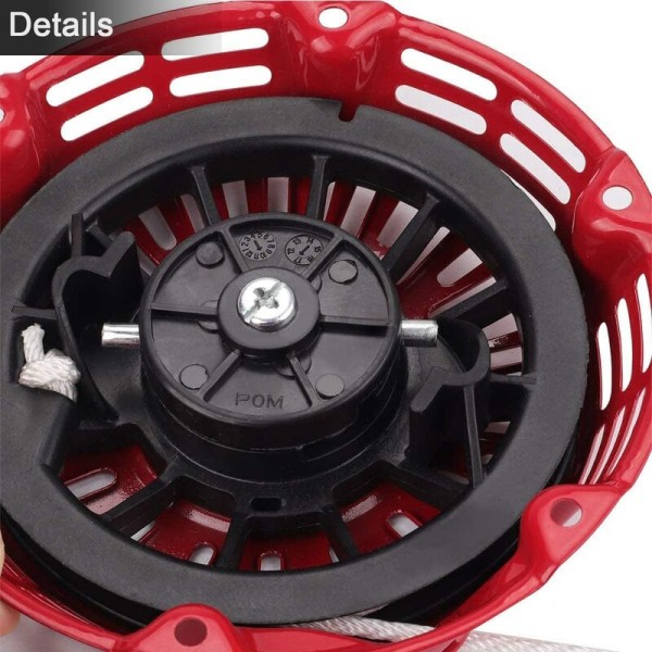 Rekylstarter för Honda GX120 GX160 GX200 4HP 5.5HP 6.5HP Motor 168F Generator Motor byt # 28400-ZE1-003ZF # 28400-ZH8-013YA，