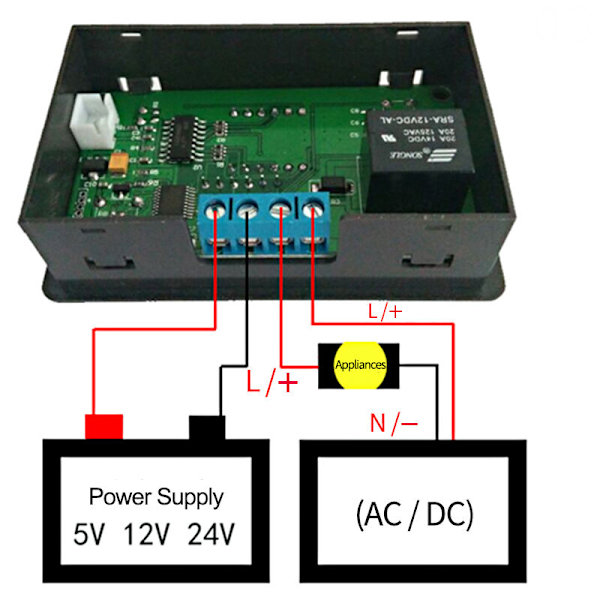 Højpræcisions temperaturregulator 110v/220V intelligent temperaturkontrolafbryder mikrotemperaturkontrolkort