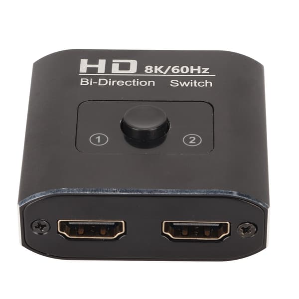 8K HD Multimedia Interface Switch 2 in 1 Ut Video Splitter 1 in 2 Ut Bi-Directionell