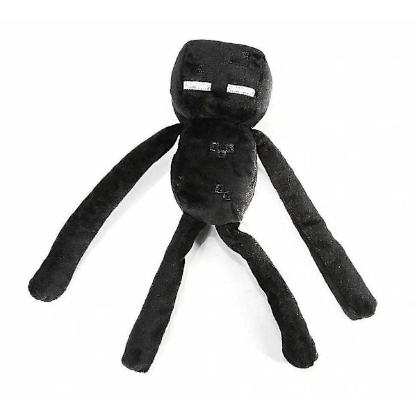 Minecraft Plyschleksak Creeper Gosedjur Mjukdjur Barn Present A black