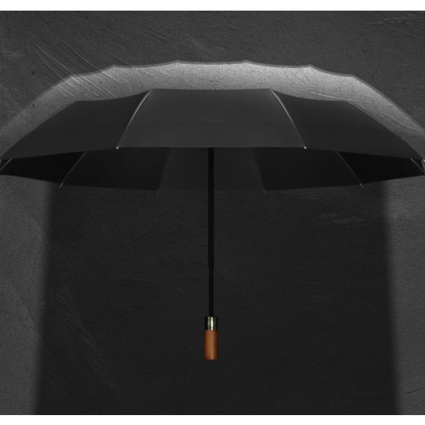 Kolminkertainen täysin automaattinen taitettava sateenvarjo (10 luuta)