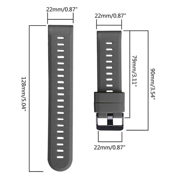 Silikonarmband för Forerunner955 Sportklocka Rem Loop Armband Bälte 1