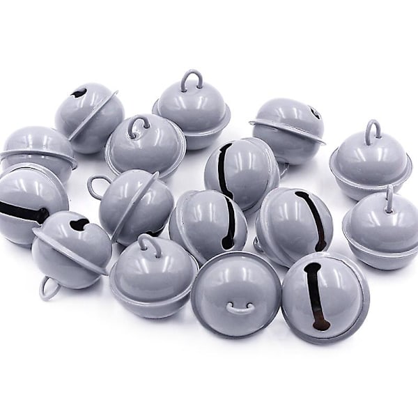 10/20/30 kpl Rich and Colorful Bells Jingle Ball Gray 22mm 10PCS LOT