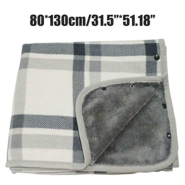 Multifunctional Heated Blanket Warming Warm Scarf Flannel Heating Shawl Plush Blanket