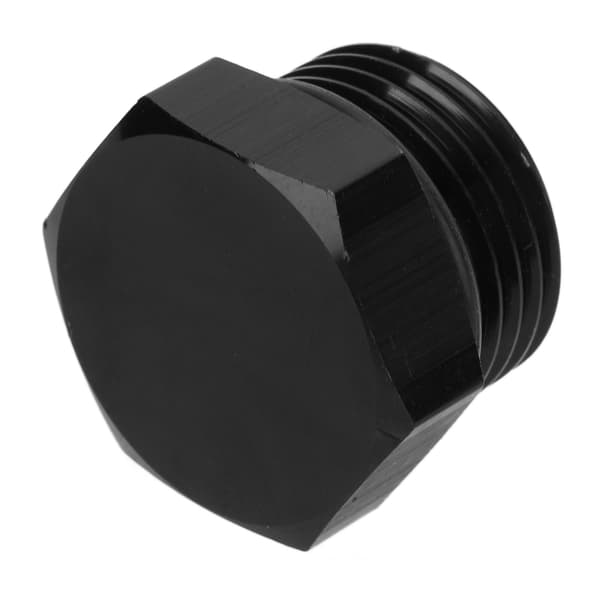AN10 Han Stål 4000PSI Blokeringsprop Fitting Adapter Universal Køretøj Sort
