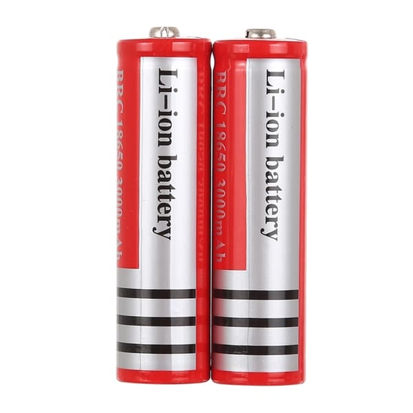 [qg]Batteri 18650 3000mAh 3.7V - 2-pack