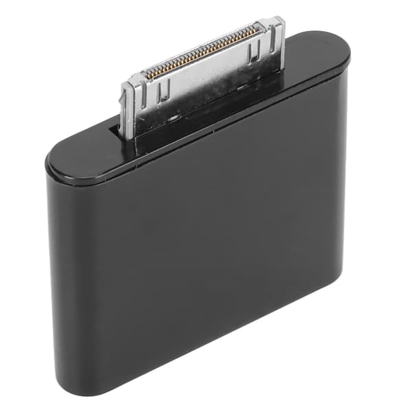 30-pin Bluetooth-adapter Plug and Play trådløs Bluetooth-lyddongle-sender sort