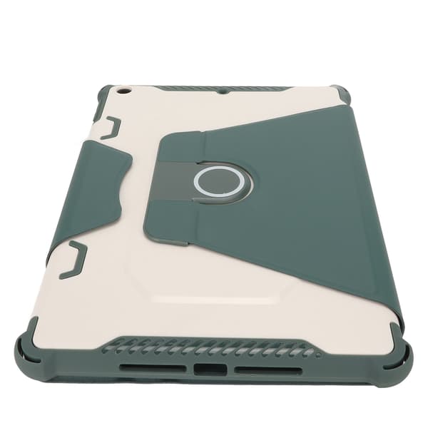 Tunt Stötsäkert Droppsäkert Surfplattefodral med Stativ för IOS Tablet 10.2in 9:e 8:e 7:e Generationen Grön