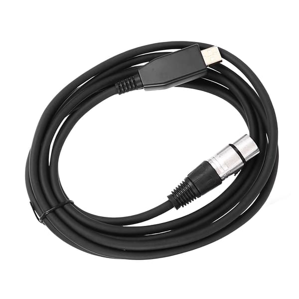 USB til XLR Hunn Mikrofonkabel 3M Skjermet Lydopptakskabel