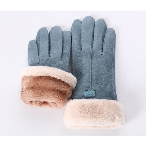 Handskar med pekskärm (blå) blue