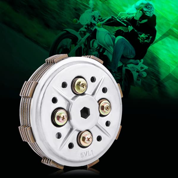 YBR125 Motorcykel Kopplingsskiva Tryckplatta Montering