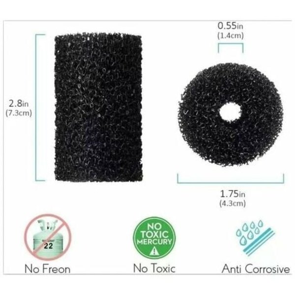 10 deler Polaris haleskrubber reservedeler for Vac-Sweep Pool Cleaner Slangehale - Passer til 180,280,360,380,480,3900 H