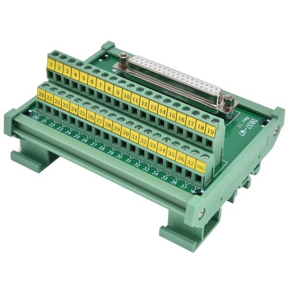 DC 60V DB37 M7 Terminal Board Adapter Plate Connector Module PCB Breakout for kvinner