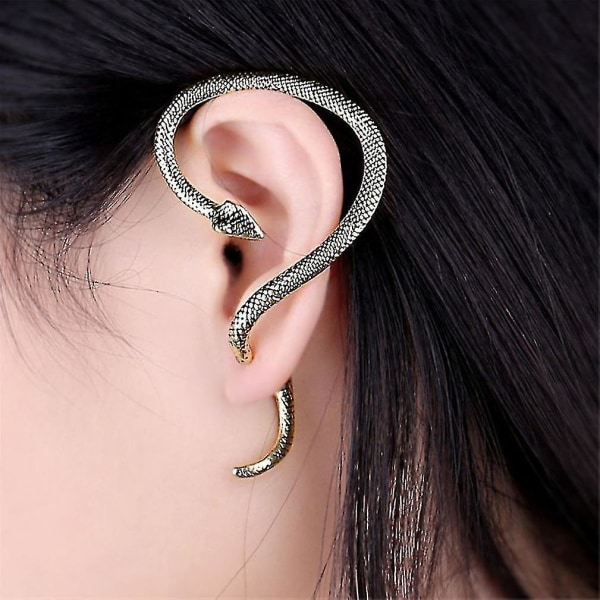 øreringe Winding Snake Bronze Legering ørestikker til bold