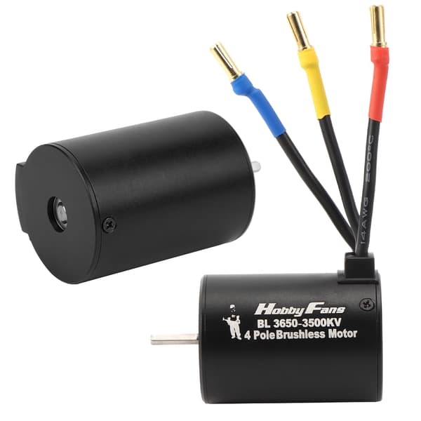 HOBBYFANS 3500KV Børsteløs Sensorløs Motor til HSP 94123 1 10 RC Bil
