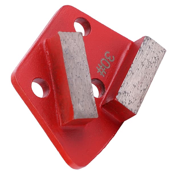 3 stk. 30 Grit Diamant Gulvslipingsputer Metallbinding Skrape