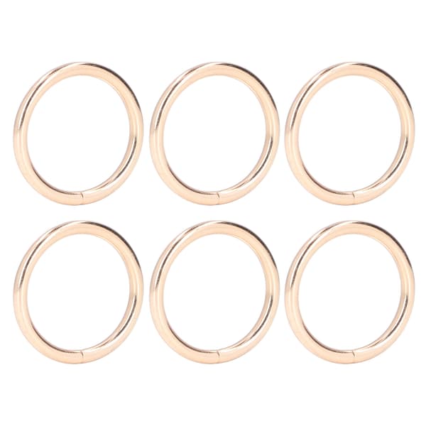 20 st 4x32mm Guld Järn Metallringar Hållbara Robust Multifunktionella Utsökta O-ringar