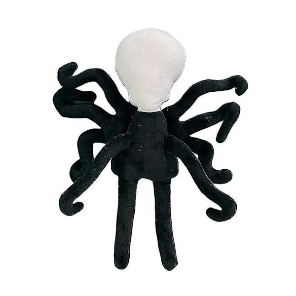 30 cm Slenderman Plyschleksak Mjuk Slender Man Blyg Kille Plyschdocka Spöklik Söt leksak Skräckfiktion Animeleksaker Vuxenpresent Heminredning A