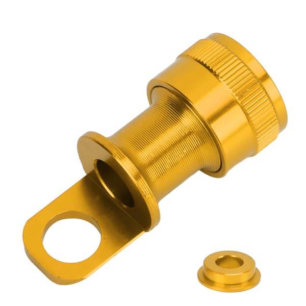 MEIJUN Quick Release Pedalholder til Brompton foldecykel, bærbar rammemonteringsadapter, guld