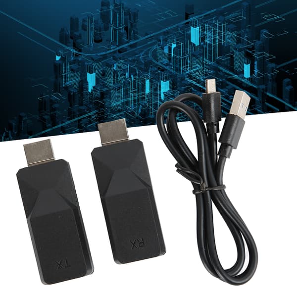 HD Multimedia Interface Extender Sender Mottaker 165ft Cat5 Cat6 Ethernet RJ45