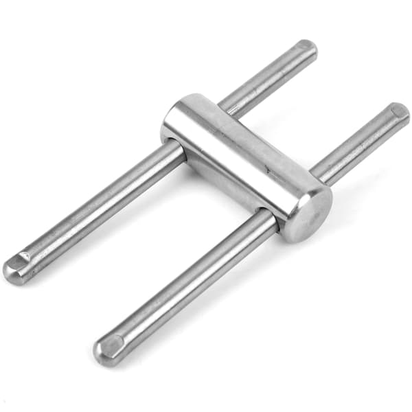 Snooker Cue Tip Press Tool Shaper i rustfritt stål, 14 mm
