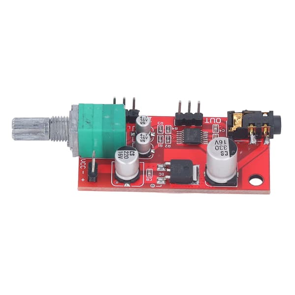 MAX4410 Mini Hovedtelefonforstærker Modul 3,5 mm Interface Øretelefon Forforstærkerkort DC 3-12V