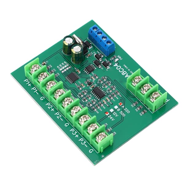 4-kanals PT100 RTD RS485 Temperatur Sensor Board Modstand Indsamlingsmodul A220 -40 til 220C DC24V