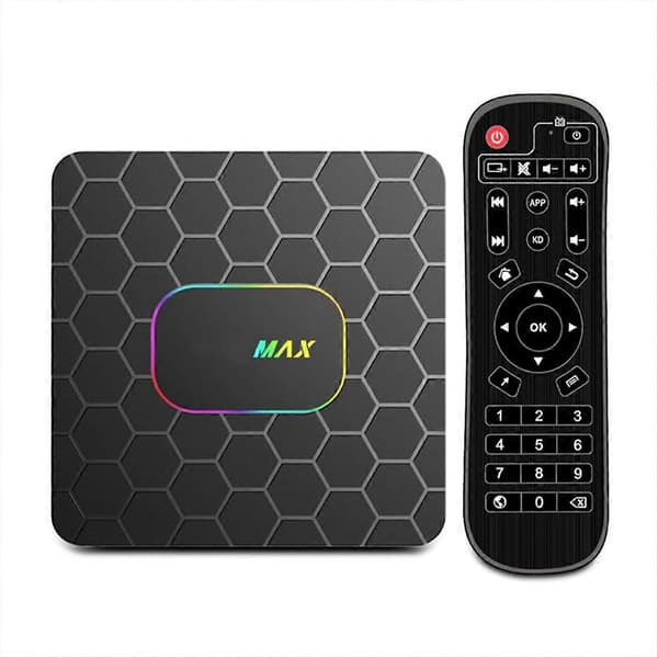 Android 14 TV-boks R69Max EU-stik multicolor