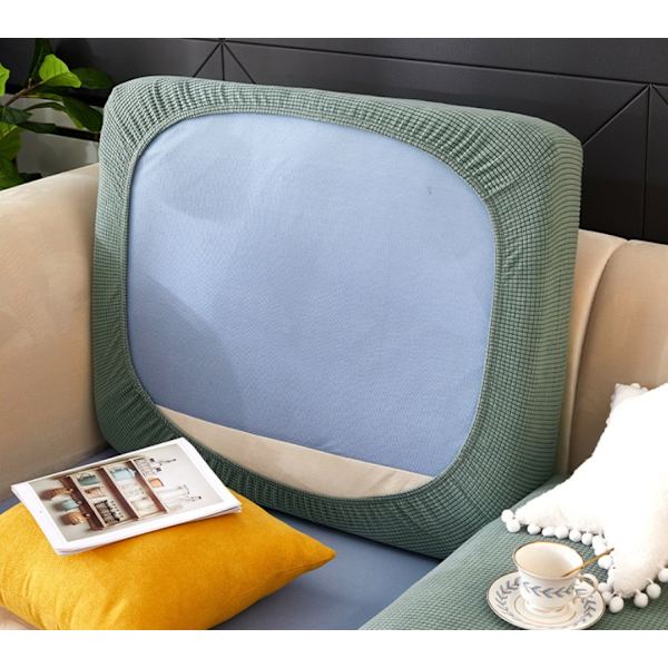 All-inclusive elastisk sofatrekk kan dekke fire årstider universell kombinasjon stoff sofa putetrekk (enkelt grønn furu og sypress [bredde 50-65cm