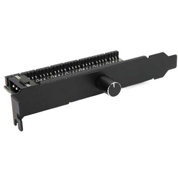 12V 3Pin 4Pin 8-kanals blæserhastighedsregulator med knap til computer CPU-kabinet IDE-interface
