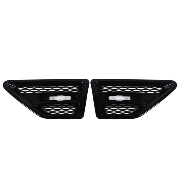 Freelander 2 LR2 Gloss Sort Side Luftventil Trim Grill Front Venstre Højre Mesh Udskiftning