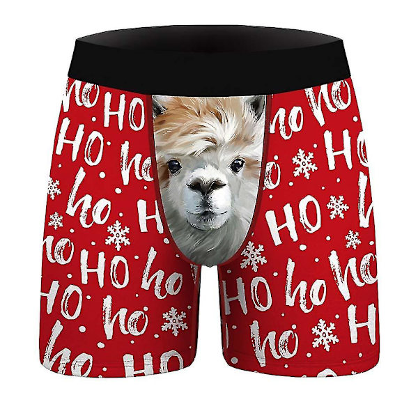 Christmas Boxers Trosor Herr Xmas Underkläder Kalsonger D M