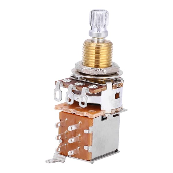 A500K Elektrisk Gitarr Linjär Potentiometer Ton Knappbrytare Pot Pickup Switch
