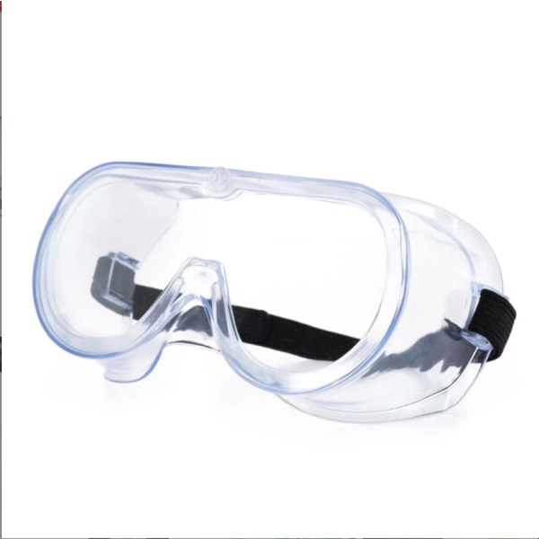 Fuldt lukkede øjenbriller i blødt læder Støvtætte stænksikker Stødsikker Anti-dug Clear PC1.5 Anti-dug cykelbriller