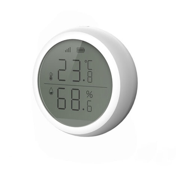 Tuya WiFi trådløs temperatursensor, Smart Home Hygrometer Termometer, Trådløs temperatur fugtighedssensor, Home Aut