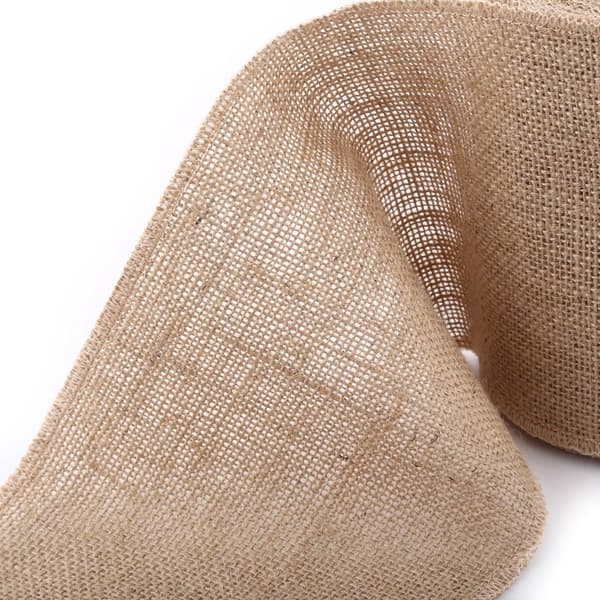 Rustik jute duk - 10 m lengde (15 cm bredde)