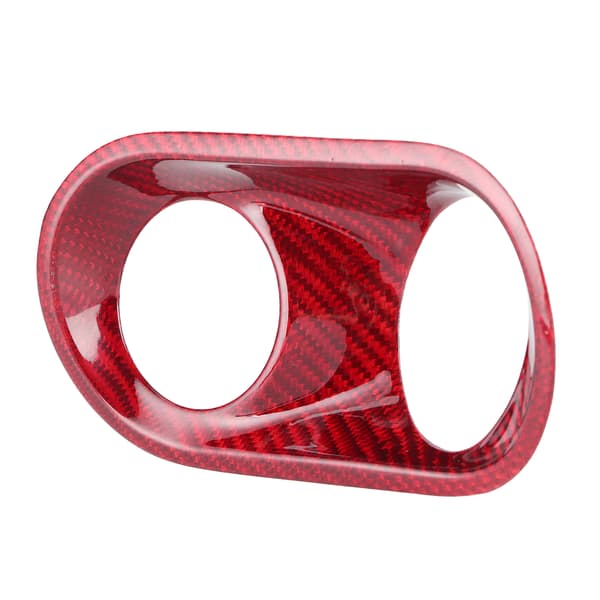 Carbon Fiber Headlight Switch Panel Trim Sticker til Porsche Macan 2014-2020