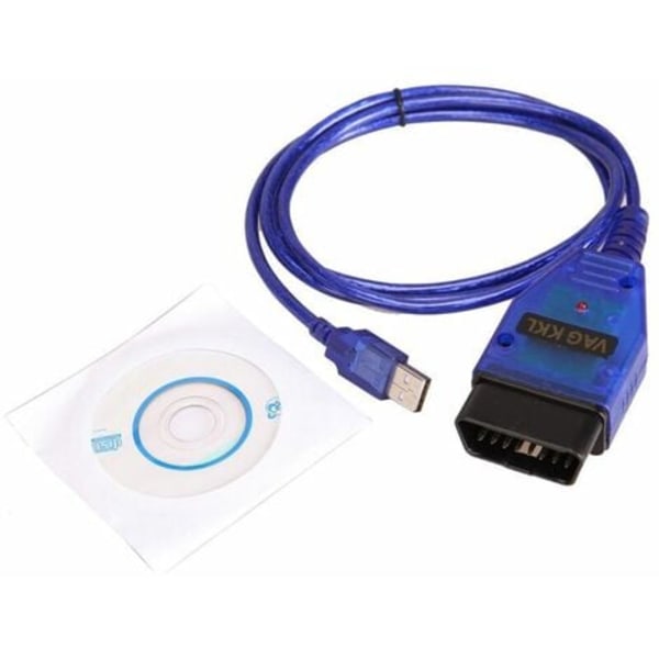 Auton diagnostiikkatyökalu, skanneri Audi A2 A3 A4 A6 A8 Q7 Tt S3 S2 80 409 100, Obd2 Vag409.1, USB -kaapeli 200